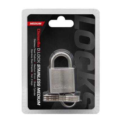 Hængelås 32 mm Rustfri Stål